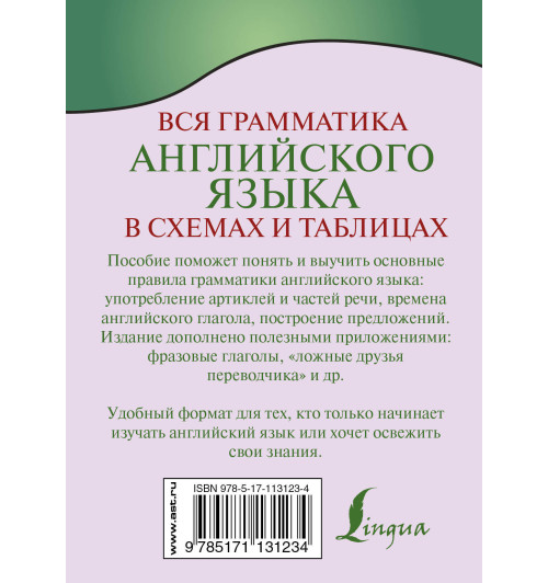 Виктория Державина: Вся грамматика английского языка в схемах и таблицах (М)-1