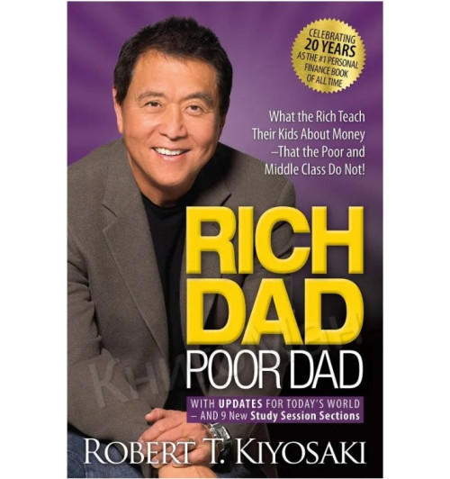 Роберт Кийосаки: Rich Dad Poor Dad. Robert T. Kiyosaki / Богатый папа, бедный папа (Английский)  (М)