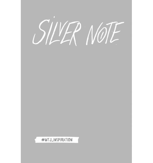 Silver Note. Креативный блокнот с серебряными страницами (твердый переплет)-1