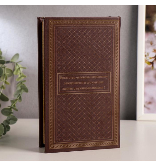 Книга-сейф: Финансист - 21х13х5 см-4