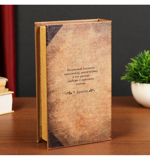 Книга-сейф: Финансист - 21х13х5 см-2