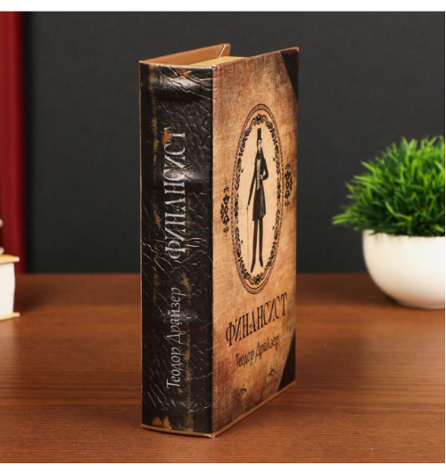 Книга-сейф: Финансист - 21х13х5 см-1