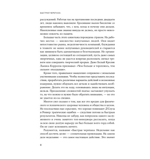 Реннер Дайана: Быстрая черепаха. Неделание как способ достичь цели-6
