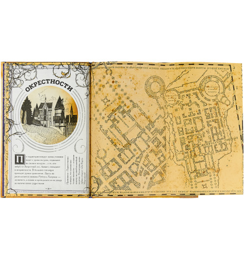 Гарри Поттер. Карта Мародёров (с волшебной палочкой)-1