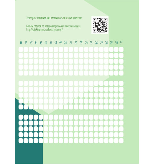Плискина Юлианна Владимировна: Wellness planner: ваш личный коуч на пути к успеху, здоровью и гармонии (мятный)-13