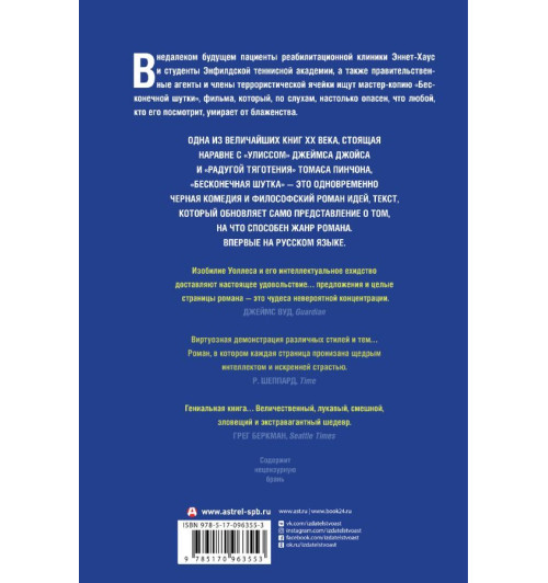 Дэвид Уоллес: Бесконечная шутка-1