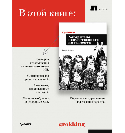 Харбанс Ришал: Грокаем алгоритмы искусcтвенного интеллекта Харбанс Ришал: Грокаем алгоритмы искусcтвенного интеллекта-1
