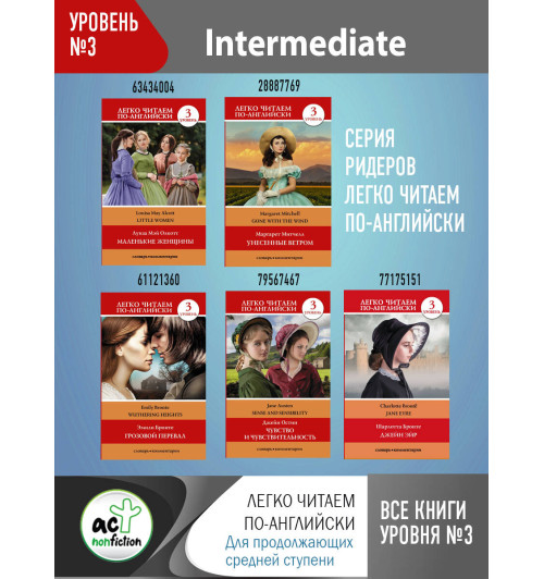 Маргарет Митчелл: Унесенные ветром. Уровень 3-3