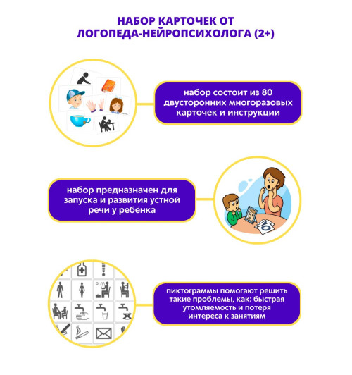 Наталья Талызина: Асборн - карточки. Запускаем речь с нейропсихологом 2+-1