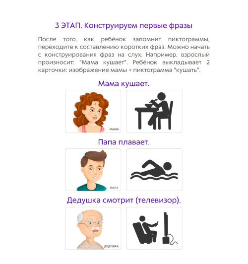 Наталья Талызина: Асборн - карточки. Запускаем речь с нейропсихологом 2+-4