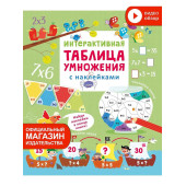 Марина Гагарина: Интерактивная таблица умножения с наклейками