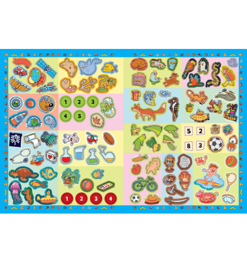 Виммельбух для мальчиков. Найди и наклей Виммельбух для мальчиков. Найди и наклей-13