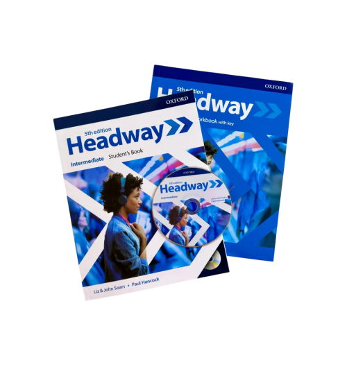Headway Intermediate (5th edition): учебник + рабочая тетрадь + CD-0
