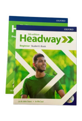 Headway Beginner 5-th edition Пятое издание Комплект Учебник+Тетрадь+Код