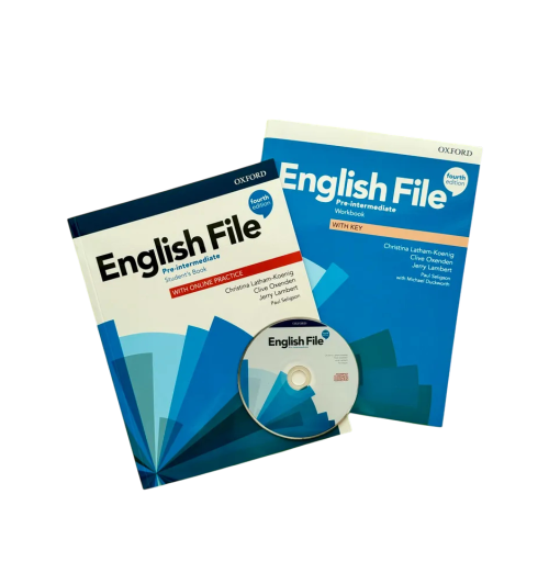 English File Pre-Intermediate (4th edition): Учебник+Тетрадь+CD-0