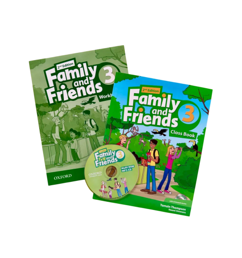 Симмонс Наоми: Family and Friends 3: Class book and Workbook + CD-0