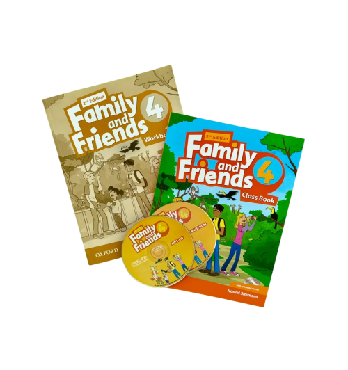 Симмонс Наоми: Family and friends 4: Class book and Workbook-0