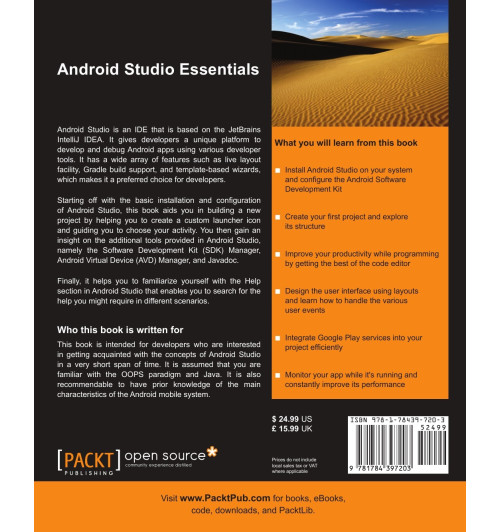 Android Studio Essentials Android Studio Essentials-1