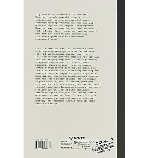 Бугаенко Егор: Наш код. Ремесло, профессия, искусство Бугаенко Егор: Наш код. Ремесло, профессия, искусство-2